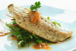 Poached Sea Bass