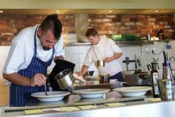 Chefs at the pass at the dotcombo restaurant website example