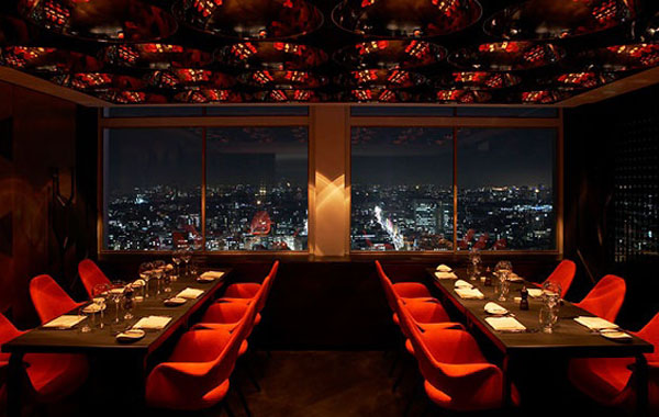 Views from our London restaurant website example